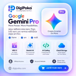 Google Gemini Pro 18 Months with VEO 3, 5TB Storage and AI Tools | DigiPoka